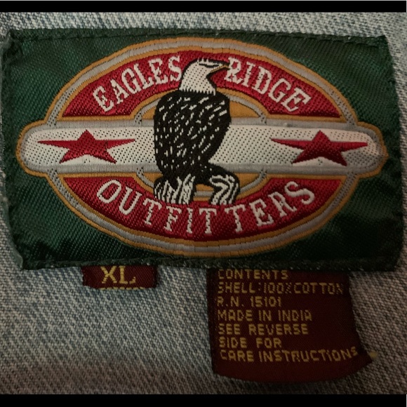 Awesome Oversized Denim Jacket - Picture 3 of 3